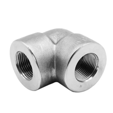 Threaded 90 Degree Elbow | ANSI B16.11 Screwed 90 Degree Pipe Elbow ...